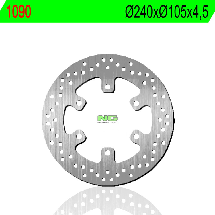DISCO FRENO MOTO NG 1090 Ø13 240 X Ø105 X 4,5